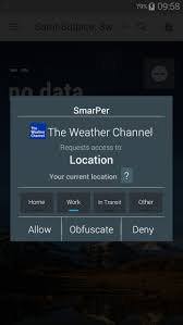 Never get caught in the rain again with this powerful, free mobile app for iphone, ipad and apple watch. Smarper Permission Prompt The Weather Channel App Requests Access To Download Scientific Diagram