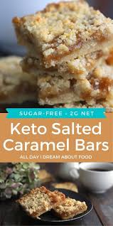 These are tried and true recipes straight from ditch the carb's kitchen.the whole family will love! Keto Salted Caramel Butter Bars Keto Recipes Easy Low Carb Low Sugar Low Carb Sweets