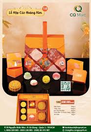 Bánh trung thu Lafeve Lễ Hộp Cúc Hoàng Kim 1001