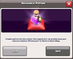 Possible Bug Report - Training Potion : R/Clashofclans