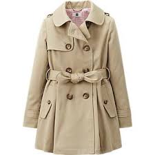 Kid S Baby Clothes New Arrivals Uniqlo Uniqlo Girls Trench Coat Kids Coats Girl Coat