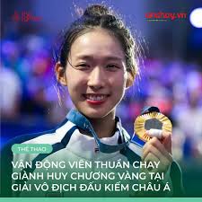 Vận Động Viên Thuần Chay Giành Huy Chương Vàng Tại Giải Vô Địch Đấu Kiếm  Châu Á Vận động viên đấu kiếm chuyên nghiệp Vivian Kong đã giành huy chương  vàng tại