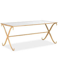 Why not furnish your bar or pub with both the 'sheffield' dining tables and coffee tables? Lavar Rectangle Brass Glass X Frame Coffee Table