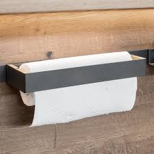1pc per colorful box, 10pcs per inner box, 20pcs per export carton, ctn size 24x23.5x19.5cm moq: Magnetic Paper Towel Holder Magnetic Kitchen Roll Holder Steel Frame And Solid Oak Wood Kuchenrollenhalter Papierhandtucher Kuchenrollenhalter Wand