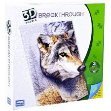 Mega Puzzles 300 Parca 3 Boyutlu Puzzle Breakthrough Kurt Shaped Jigsaw Puzzles Puzzle Set Mega Bloks