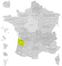Allgemeine karte von frankreich mit hauptstädte. Frankreich Weinanbaugebiete Weinregionen