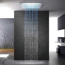 Ihr besuch im badezimmer wird stets durch angenehme musik begleitet. Bluetooth Musik Showerhead Led Licht Dusche Musik Wasserdichte Lautsprecher Showerhead Wasserfall Nebligen Bad 304sus Duschen 60 80cm Shower Heads Aliexpress