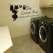 Laundry Room Wall Sticker Inspired Saying Washroom Family Room Vinyl Mural Decor Ebay Laundry Room Decals Laundry Room Laundry Room Quotes
