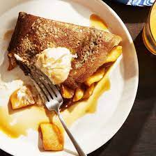 Apple Blini Nutritious Breakfast Breakfast Morning Food