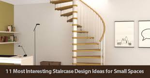 Change wood spindles to iron. 11 Most Interesting Staircase Design Ideas For Small Spaces