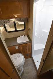 Try to install a bathroom combo units for your camper bathroom to. Bigfoot 25c10 4 Bathroom Critique Truck Camper Magazine