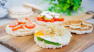 Rice Crackers With Healthy Toppings Chloe Moir Nutrition
