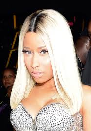 Nicki minaj black hair with full bangs long straight synthetic hair 20 inches. Pics Nicki Minaj 2013 Bet Awards Look Low Key Beauty Look Hollywood Life