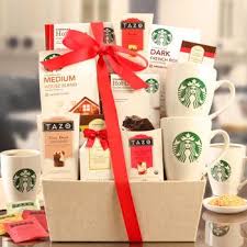 Starbucks Fireside Coffee Tea Gift Basket From Costco Tea Gift Baskets Tea Gifts Coffee Gift Basket