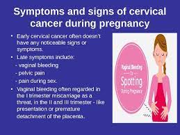 Cervical cancer can often be successfully treated when it's found early. Prezentaciya Cervix And Uteri Cancer During Pregnancy