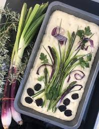 No Better Time To Jump On The Garden Focaccia Bandwagon Breadit In 2020 Focaccia Bread Art Avocado Vegan