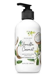 Vanilla Coconut Gentle Exfoliating Hand Soap By Bath Body Works Soap Bath And Body Works Cosmetic Packaging Design
