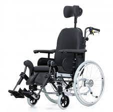 There are two coloured levers to actuate the backrest recline and seat tilt. Invacare Pflegerollstuhl Rea Clematis Pro Sb 39cm Sanitats Online De