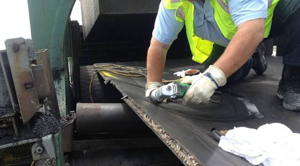 Conveyor refurbishment work