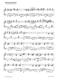Happy Birthday To You Jazz Version Stave Preview 2 Happy Birthday To You Piano Sheet Music Sheet Music