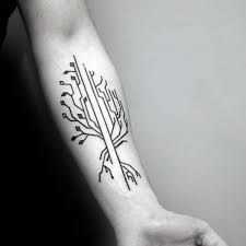 Small twig tattoo on the arm. Tattoo Design Easy Simple Forearm Tattoos Novocom Top