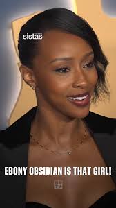 Y’all give it up for the one and only Ebony Obsidian! 🙌🏾✨, She’s been  putting in work and showing out in ways we can’t even explain. Whether  she’s playing the forever pregnant Karen