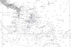 turks island passage and mouchoir passage marine chart