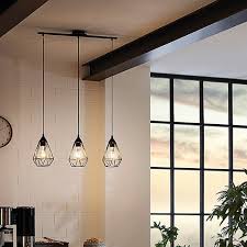 4.8 out of 5 stars. Eglo Usa Tarbes 3 Light Island Pendant In Matte Black Bed Bath Beyond Hanging Lights Kitchen Black Pendant Light Kitchen Kitchen Lights Over Island