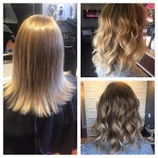 Full Head Of Foils To Break Up A Previously Dark Rooted Balayage Last Summer She Was Blonde As Well So That Is Still Best Hair Salon Laser Hair Removal Hair