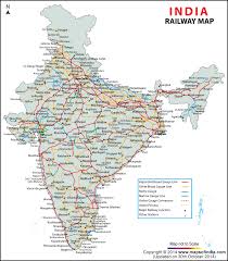 India Railway Map Indian Railways