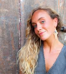 Labradorite Macrame Earrings