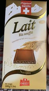158 likes · 1 talking about this. Chocolat Au Lait Avec Riz Souffle Orset 100 G