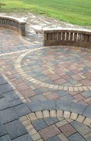Patio Circular Kit Pavers Circle Paver Pattern Design Ideas Best Backyard Stone Kits Lowes Home Depot How To Make A Round With Square