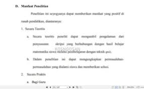 Apakah dapat memperkuat atau menggugurkan teori itu sendiri. Pengertian Manfaat Penelitian Teoritis Dan Praktis