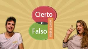 Cierto o falso es un juego gratuito de preguntas y respuestas donde se pone a prueba el conocimiento general del jugador en cientos de trivias relacionadas al cine, televisión, música, deportes, geografía, ciencia, salud, biología y muchas otras áreas de gran interés. Cierto O Falso Android Ipad Iphone Jugandoenpareja Youtube