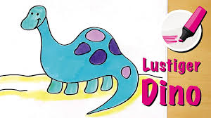 Niedlichen Dinosaurier Zeichnen What A Cute Dinosaur Youtube