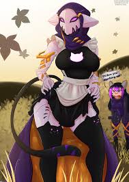 Wisp - Garota Neko Maid (Fan art) : rWarframe