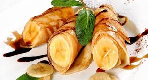 Crepes Gourmandes Vegan Sans Gluten Pour 10 Grandes Crepes Ou 20 Petites Ingredients 120g De Farine De Sarrasin Crepe Gourmande Crepe Banane Pancake Banane