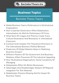 Business Thesis Topics Online Marketing Topics Thesis Topics