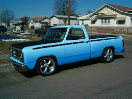 Image result for Medium Blue 1986 Dodge Truck