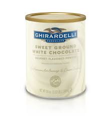 Maybe you would like to learn more about one of these? Ghirardelli Sweet Ground White Chocolate Powder World Wide Chocolate