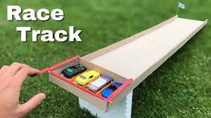 Banked turns keep nascar drivers safe and driving faster. How To Make Hot Wheels Race Track From Cardboard Youtube