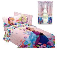 Disney Frozen Bedroom Decor Anna Elsa Comforter Curtains Bundle Disney Frozen Bedroom Frozen Bedroom Decor Frozen Bedroom