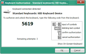 Keyboard Authorization Message From Kaspersky Antivirus Academic And Student Affairs News