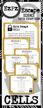 Students Will Have A Blast With This Cells Digital Escape Room Students Will Use Their Knowledge Of Science Teaching Resources High School Science Escape Room