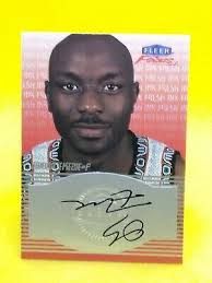 Obinna Ekezie 1999-00 Fleer Focus FRESH INK AUTOGRAPH