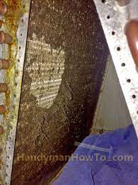 How to clean ac coils. Ac Evaporator Coils Interior Clogged With Dirt And Mold Air Conditioner Coil Cleaner Diy Air Conditioner Clean Air Conditioner