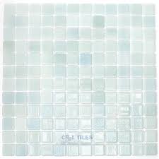Recycled glass tile and recycled glass tile mosaics are frost resistant making them an excellent choice for pool. Anti Slip Recycled Glass Tile Mesh Backed Sheet In Fog Green Cannes Anti Slip Mix Vidrepur 093111mantid