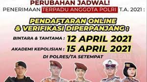 Ilustrasi syarat penerimaan bintara perawat polri 2021 foto: Pendaftaran Penerimaan Calon Anggota Polri Diperpanjang Hingga April 2021 Serambi Indonesia