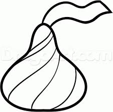 Black And White Candy Clipart Hershey Kiss Clipart Black And White Hershey Kisses Clip Art Kiss Painting